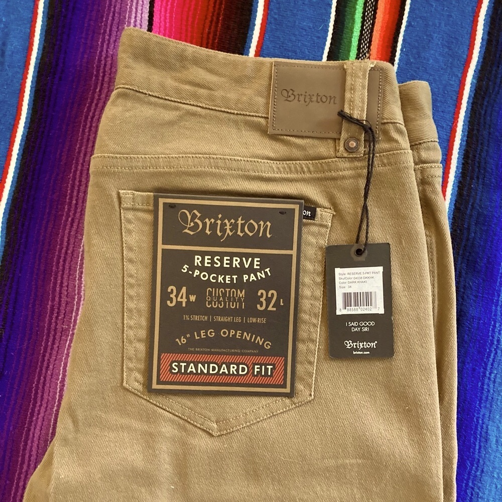BRIXTON Reserve 5 Pocket Pant